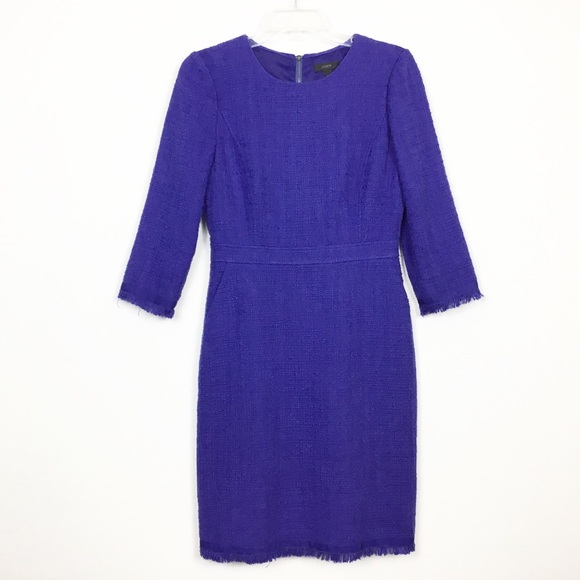 J. Crew Dresses & Skirts - J Crew Purple Sheath Dress
